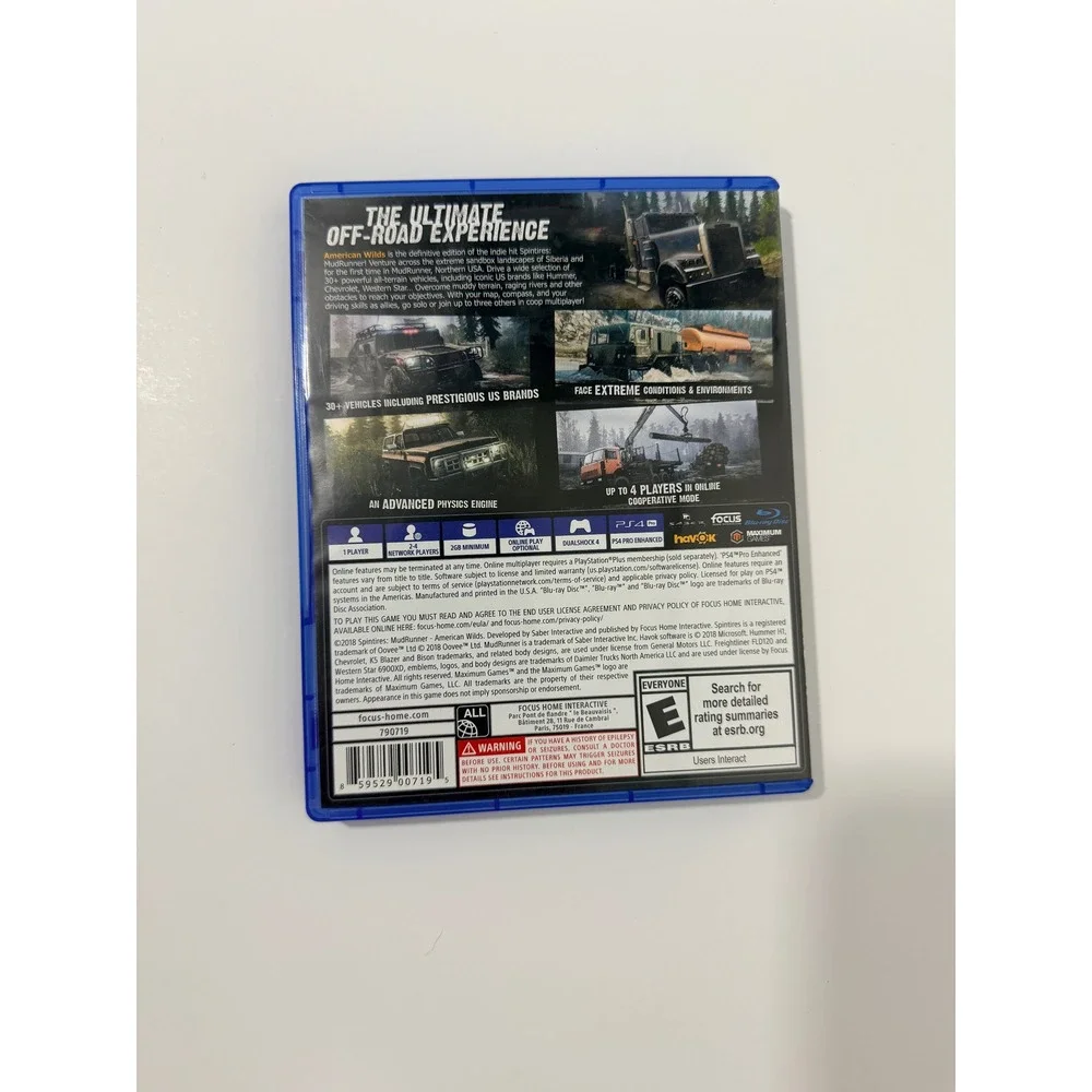 Focus Home Interactive mudrunner american